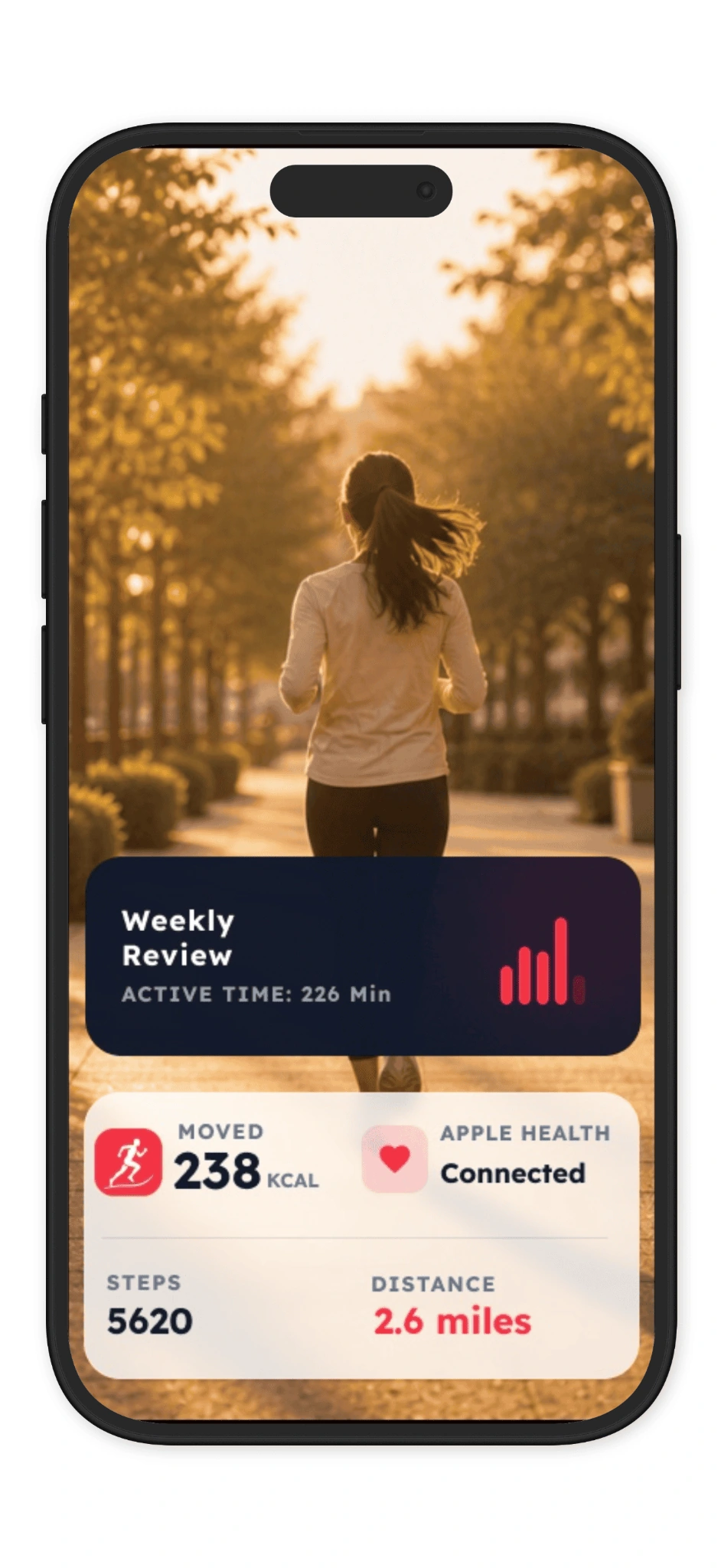 caKao movement and calories burned