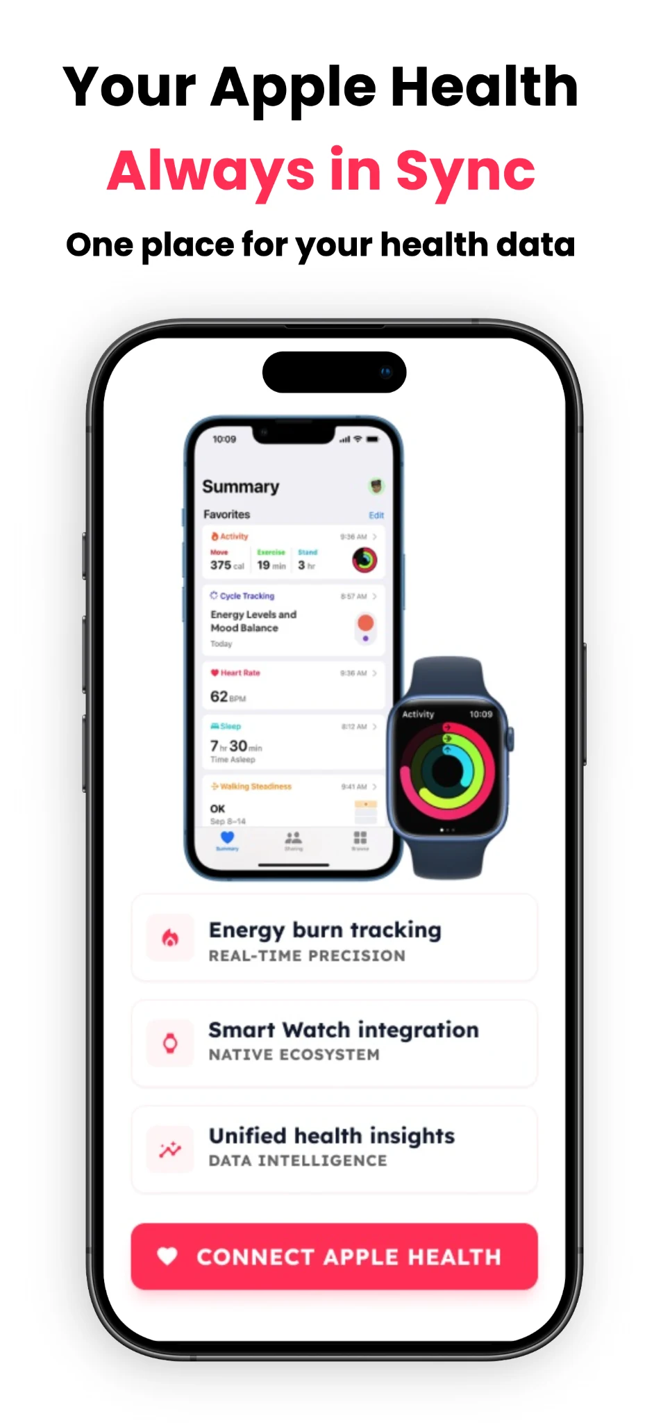 caKao Apple Health integration